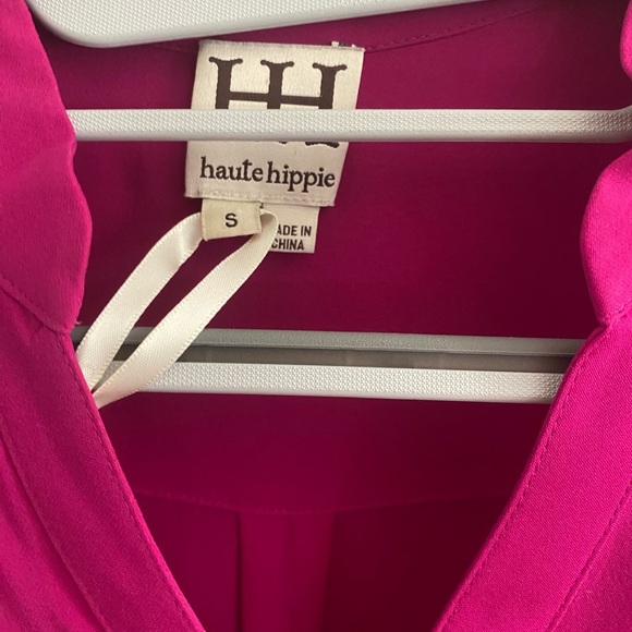 Haute Hippie gorgeous pink blouse! - Picture 3 of 3